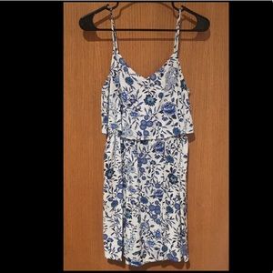 Cute floral sleeveless summer dress🌊
